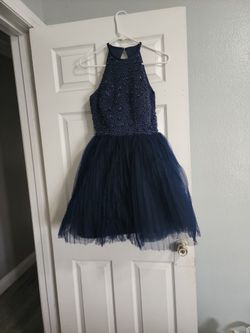 Navy Blue Dress