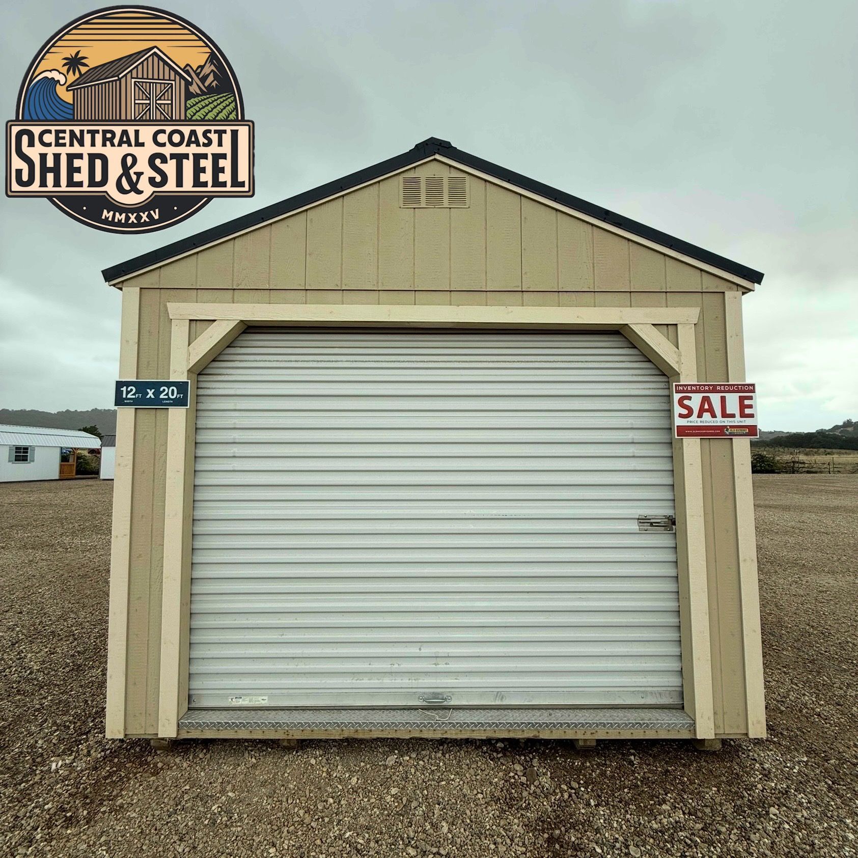 12x20 Garage Shed