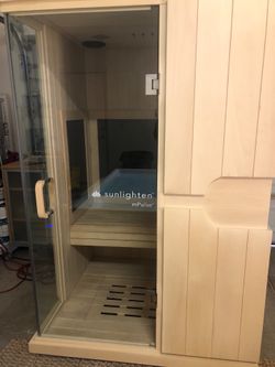 sunlighten infared sauna (2 person)