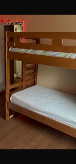Twin size bunk bed