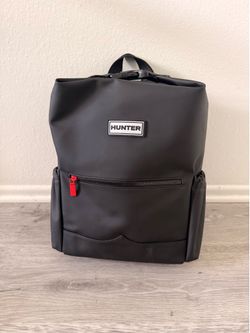 Hunter Top Clip Backpack Water Resistant Black Unisex (New)