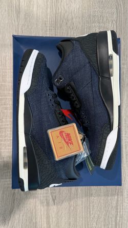 Size 10.5 - Jordan Levi's x Air Jordan 3 Retro SP Indigo Denim Limited Edition