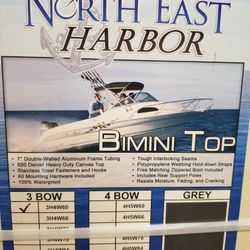 Bimini Boat Top 3 BOW