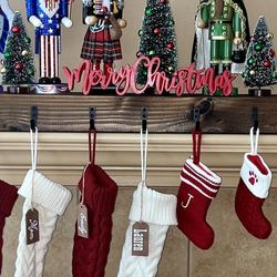 Customizable Christmas Stocking Holder