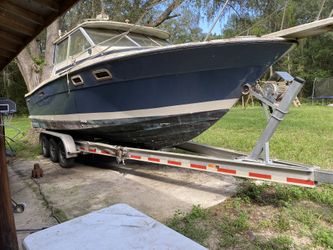 Boat And Trailer