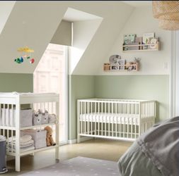 Convertible Crib - White