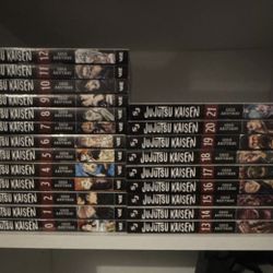 Jujutsu Kaisen Manga Volumes 1-21 