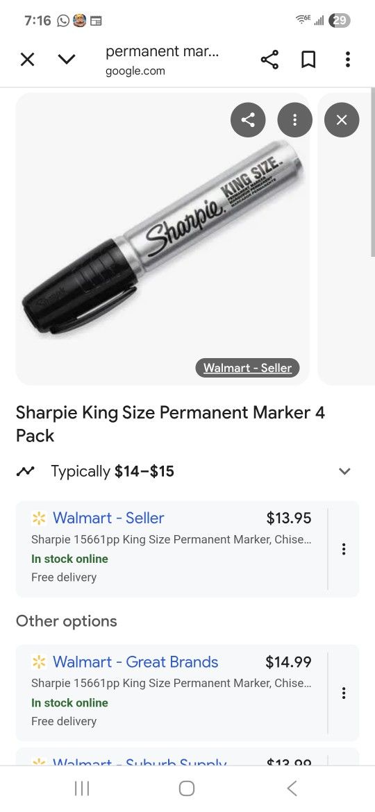 Sharpie King Size Permanent