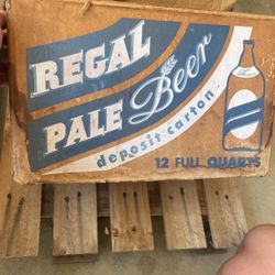 Regal Pale Ale Cardboard 