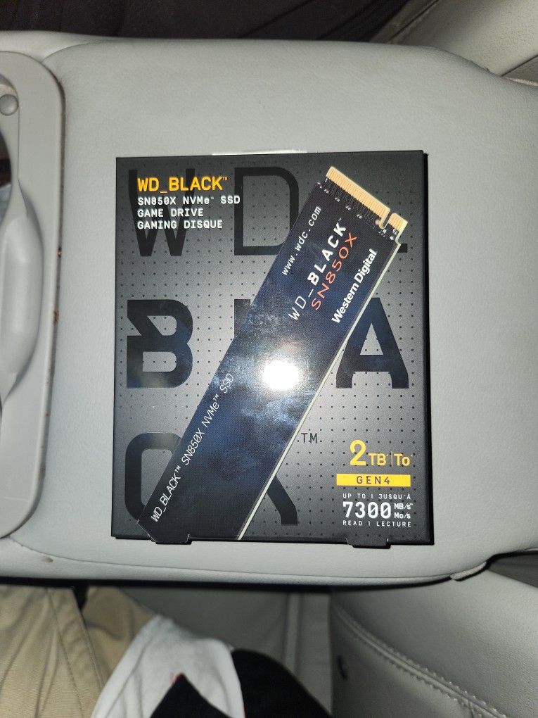 WD Black 2TB Gen 4 Gaming Drive