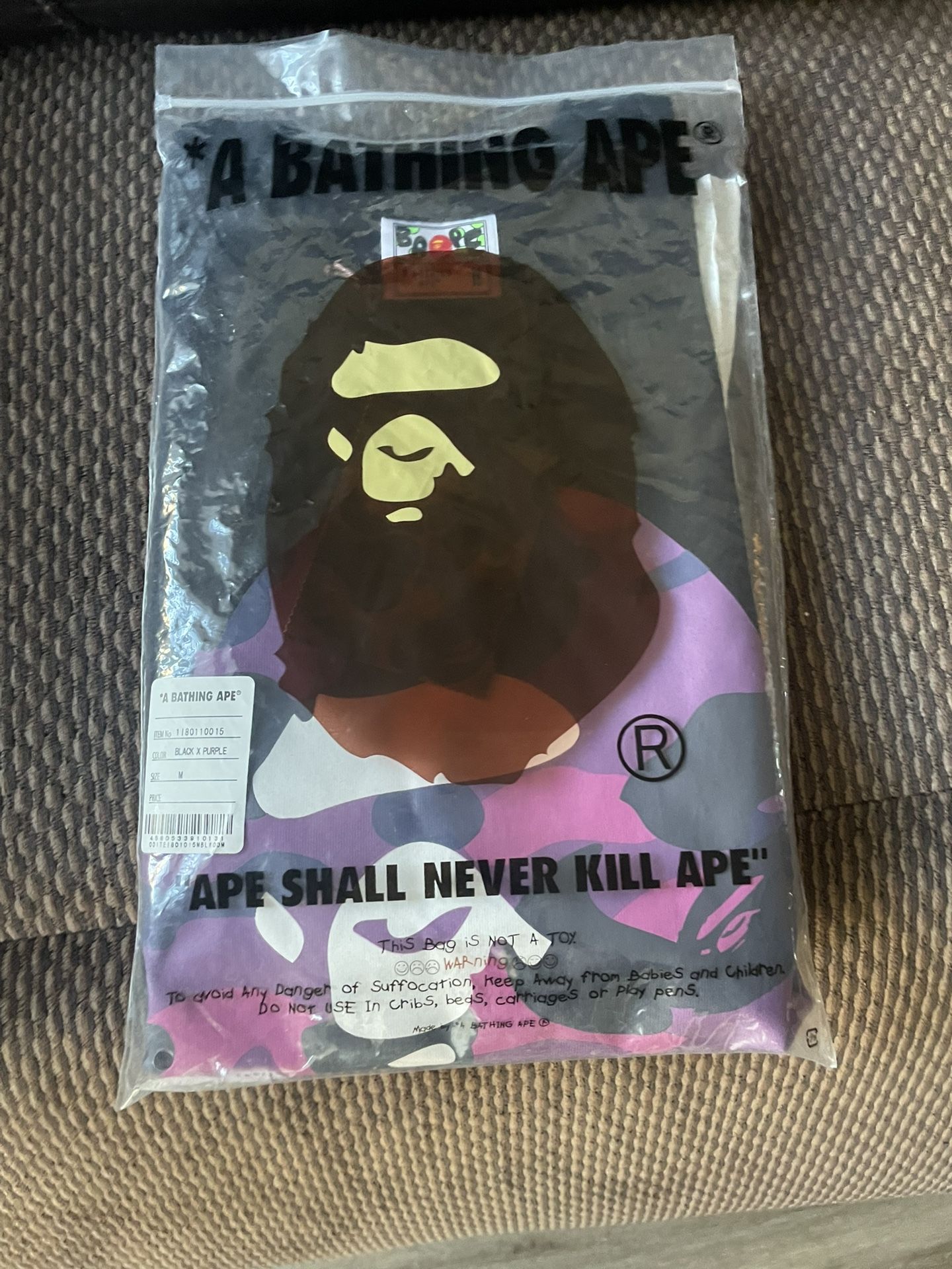 Bape Shirt Purple