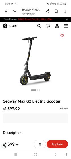 Segway ninebot Max G2