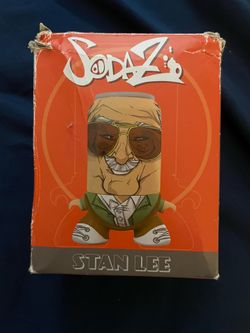 Sodaz Stan Lee figure collectible