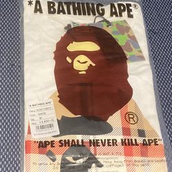 Bape X Burberry White Tee