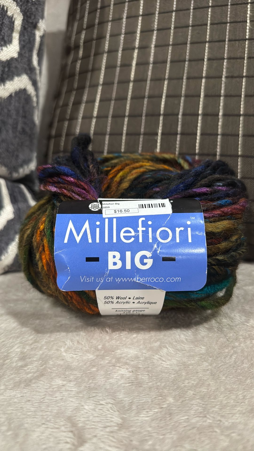 One Ball Of Millefiori - BIG Yarn