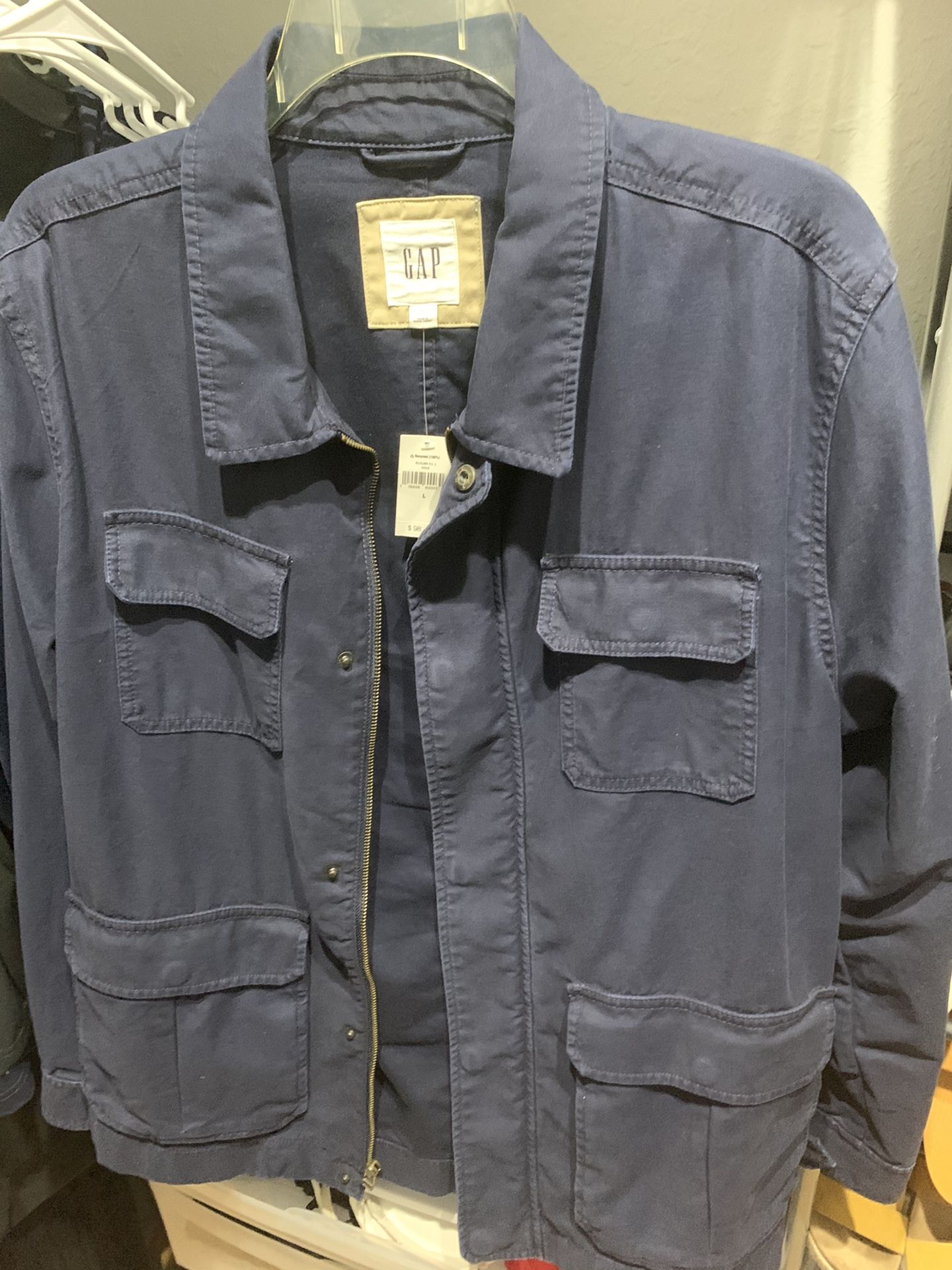 GAP military jacket size L