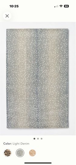Anthropologie wool woodland rug