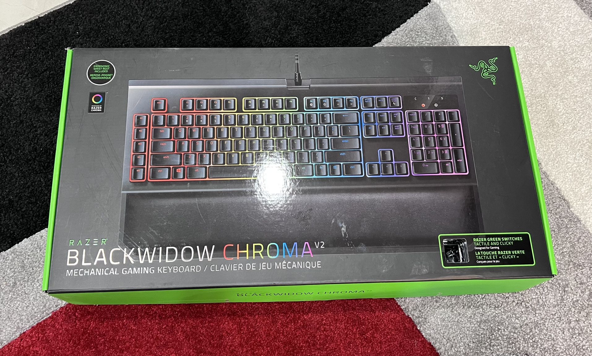 Razer Blackwidow Chroma V2 Mechanical Gaming Keyboard
