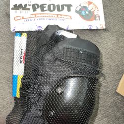 Wipeout Wrist,knee And Elbow Pad Set(new)
