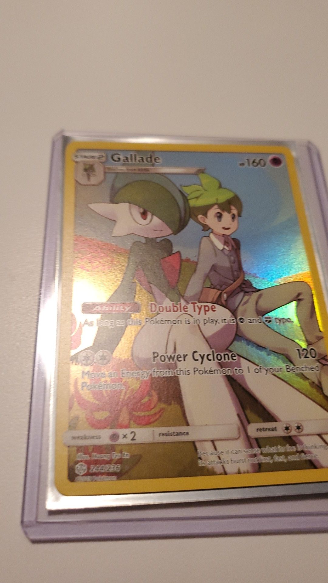 Gallade Secret Rare Character Card 244/236