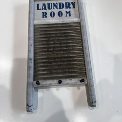 Laundry Room Wash Board Key Holder