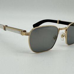 CARTIER C DECOR WHITE HORN PREMIERE DE CARTIER SUNGLASSES NEW 100% GENUINE $4200