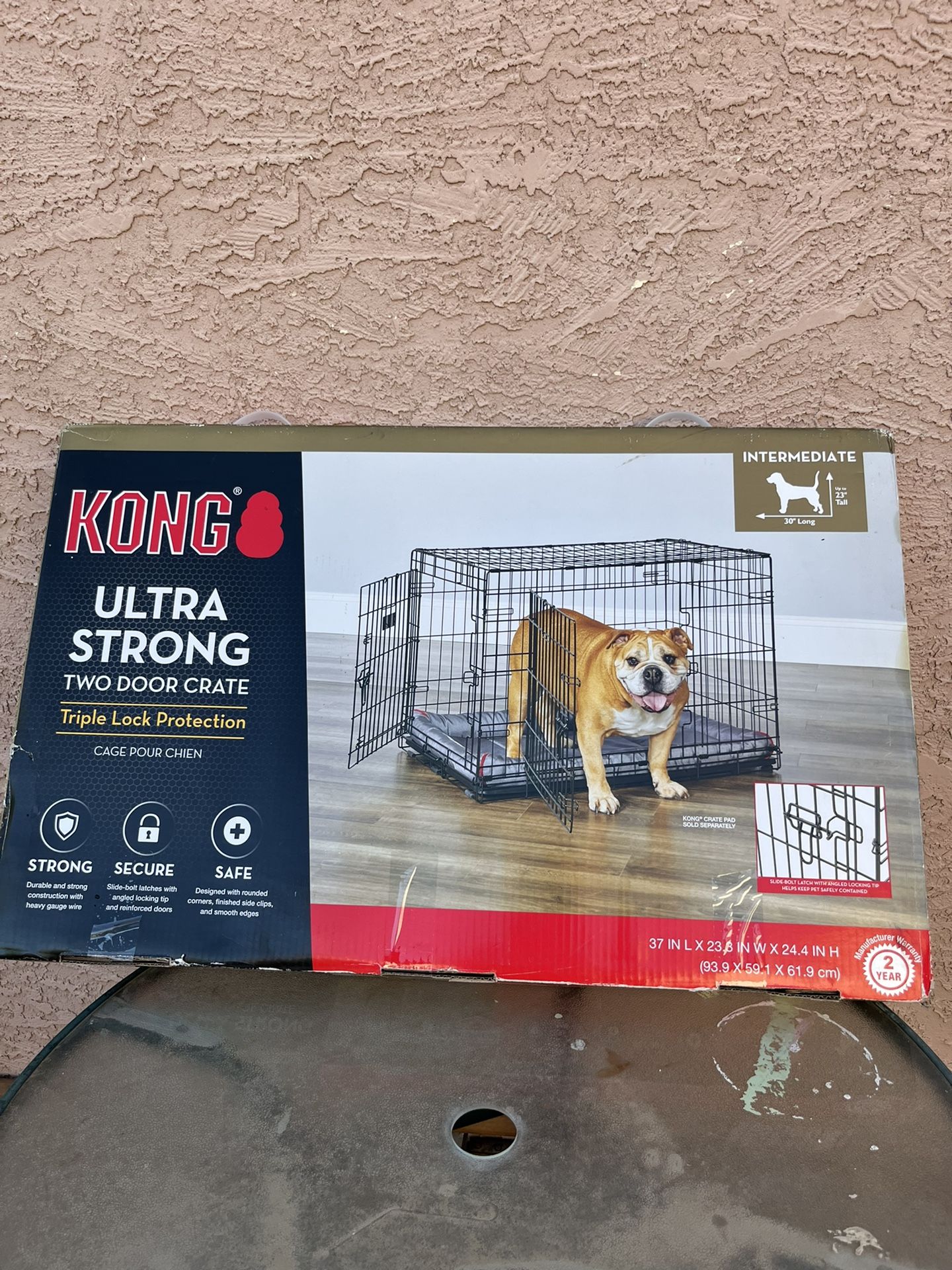 dog Cage 36 Inches Long 24 Inches High 22 Inches Width 
