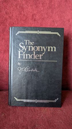 The Synonym Finder by J.I. Rodale Hardcover Book