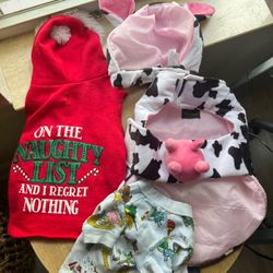S/M Dog Cow Outfit/Wizard Of Oz Pajamas/ Christmas Outfit