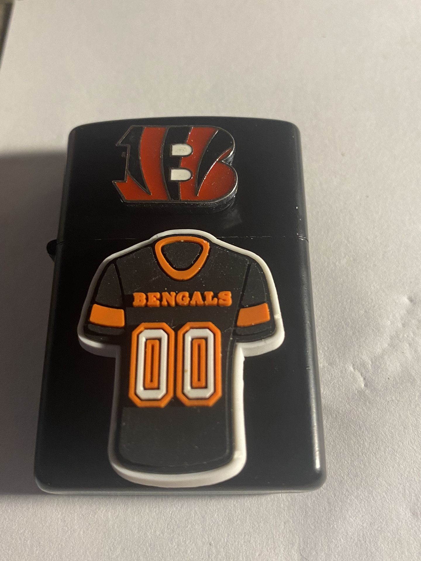 Cincinnati Bengals fliptop lighter new without fluid