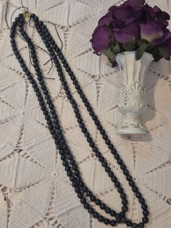 GUARANTEED  AUTHENTIC  BLACK  JADE  NECKLACES  90.00 EACH