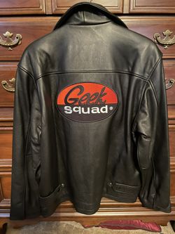 Geek Squad Leather Jacket