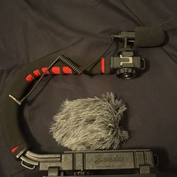 Camera Stablizer And Mic Kit 