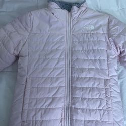 The North Face Pink Girls Puffer Jacket 