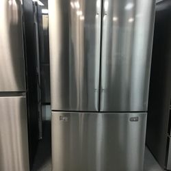 Samsung French Door Refrigerator fingerprint resistant stainless steel Model RF28T5001SR