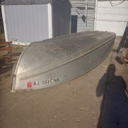 18' Deep V Wide Aluminum Fishing Boat