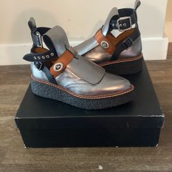 Coach Cut Out Creeper Platform Boots 