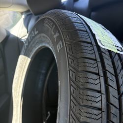 Set Of 4 225 65 R17 Continental Tires Brand New