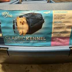 Blue Kennel/crate For XS Dogs/puppies Or Cats