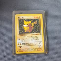 1999 Pokemon PIKACHU - Black Star Promos  Pokemon Card 