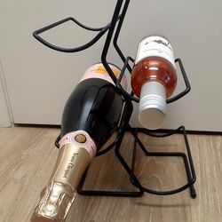 4 Bottle Wine Rack Display