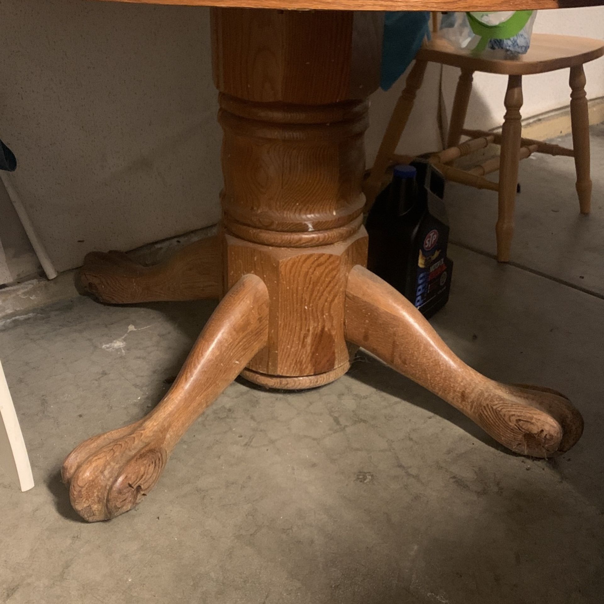 Wood Table With Glass Top