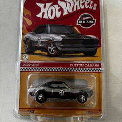 Hot Wheels RLC RED LINE CLUB Exclusive CUSTOM CAMARO Anniversary *CHROME*