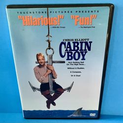 Cabin Boy DVD (1994) Chris Elliott Comedy Touchstone Widescreen | Rare Classic