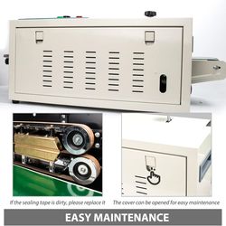 Continuous Sealing Machine FR-900 Automatic Horizontal Continuous Plastic Bag Band Sealing Sealer #1259KK1