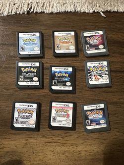 Pokemon game lot. read description!
