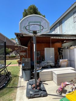 Lifetime Weighted Telescoping Height Adjustable Basket Ball Hoop