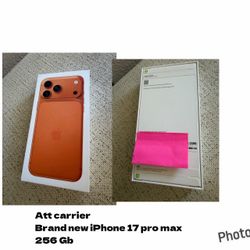 New Att iPhone 17 pro max