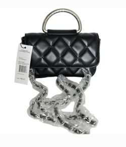 French Connection Mell Quilted Crossbody Bag NWT