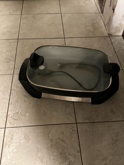 Oster Electric Skillet with Glass Lid